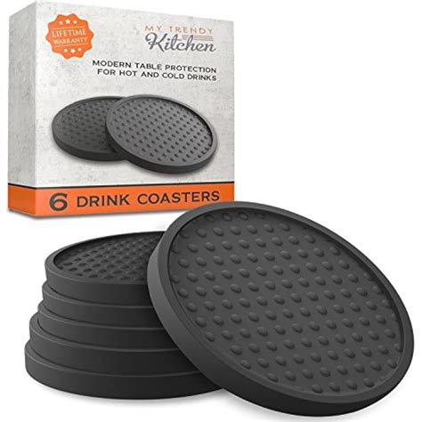 coasters that absorb moisture.